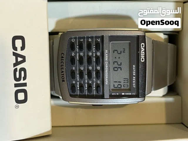 New casio calculator+time watch limited edition