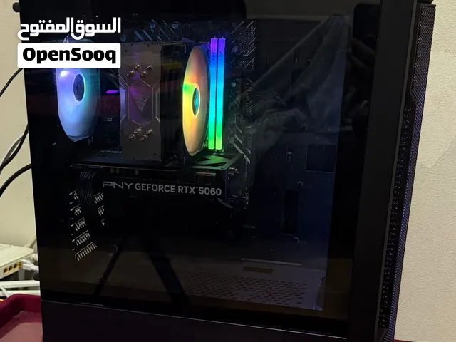 بي سي جيمنج استخدام 3 أشهر فقط (i5-12400F / RTX 5060 / 32GB RAM / 512GB SSD) بحاله ممتازه