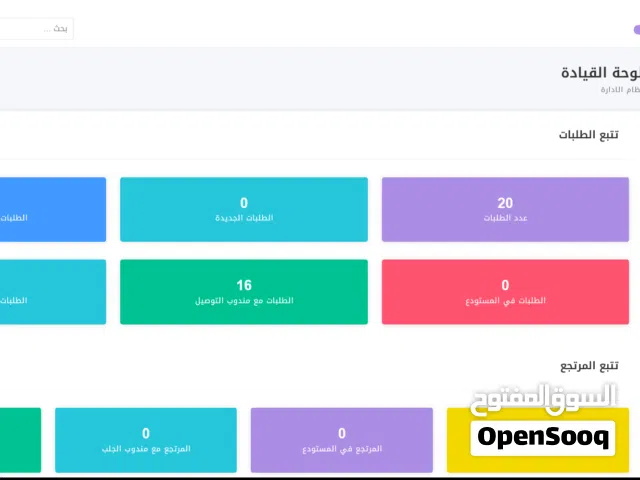مطلوب شريك ممول - منصة ادارة شركات التوصيل (Delivery Service)