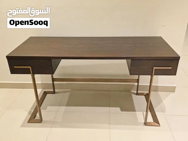 Dark Brown Dressing Table & 2 Side Tables – very good condition