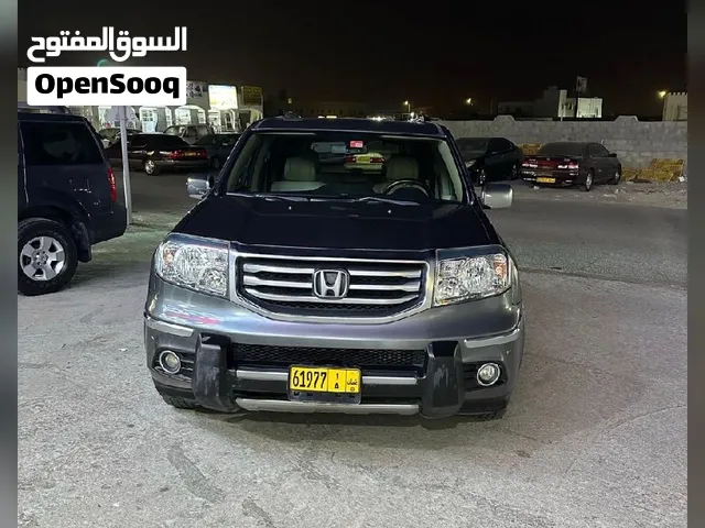هوندا بايلوت 2013 EX AWD SUV مرخصة ومؤمنة، 7 مقاعد، خليجية، بنزين