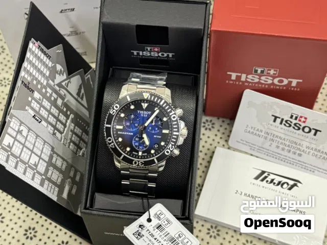 ساعة رجالية تحفة وفخمة من Tissot الشهيرة