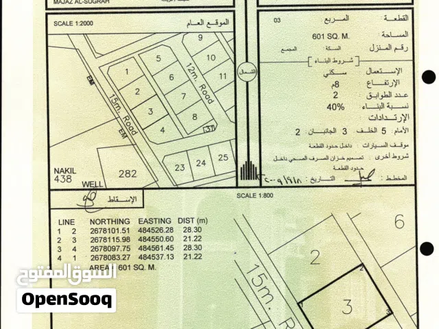 ارضين شبك صحم مجز الصغرى كورنر ووسط ملاصقين منزل قائم بالقرب من البحر مع توفر الخدمات - انا المالك