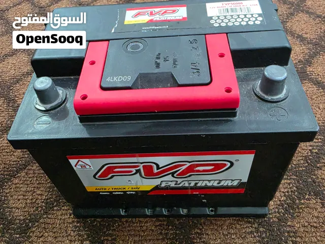 بطارية نوع FVP) (v12)) بلاتينيوم 60 امبير للمركبات العادية و suv ومركبات الشحن..