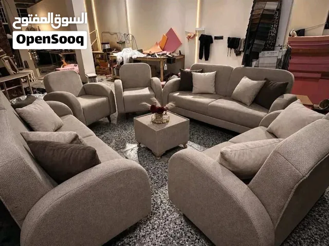طقم كنب 5مقاعد  ضمان 5سنوات  فقط355 متوفر عدد مقاعد حسب طلبكم ومتوفر توصيل لجميع المحافظات