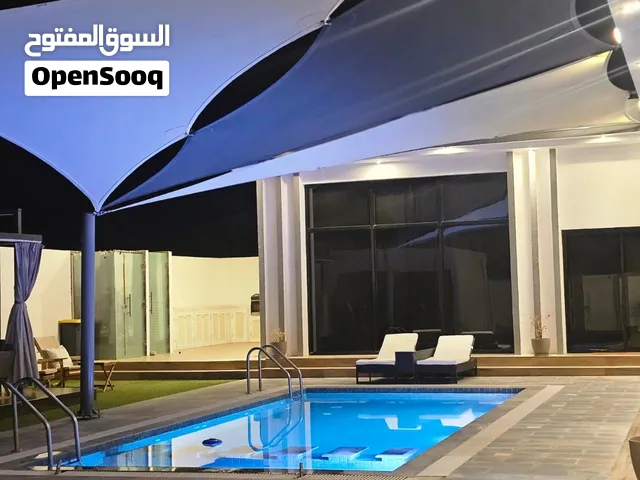 شاليه فاخر للإيجار في العامرات (الحشية)