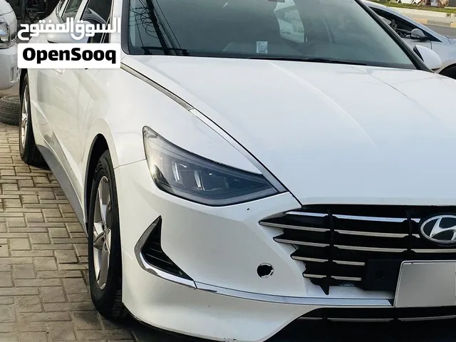 سوناتا موديل 2020 الشكل الجديد  معوقين بغداد  حادث جاملغ امامي وخلفي جهه السايق  مكينه 2500نص فول