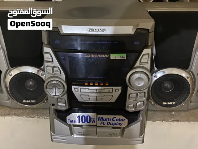 مسجل وراديو شارب نظام كمبيوتر استيريو متعدد الوسائط