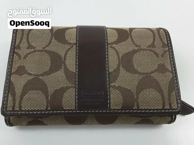 Coach Hampton Signature Flap Wallet