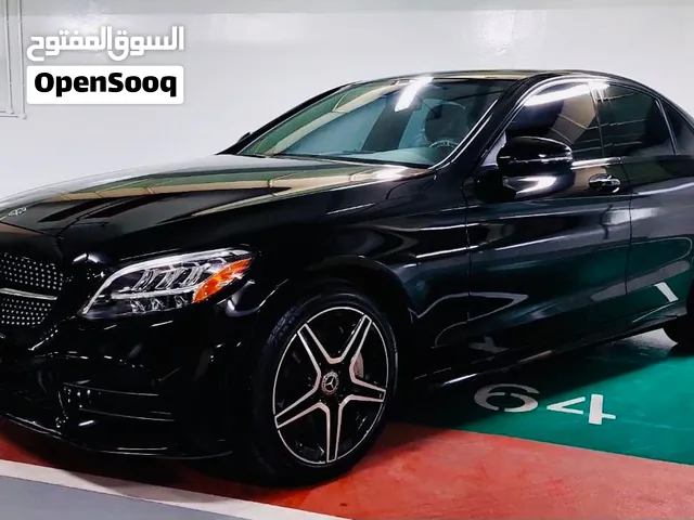 مرسيدس C300 AMG وارد أمريكي اوراق جمارك بانوراما وسياره ارباكات وكاله نظيفه جدا