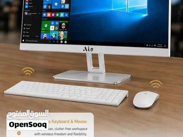 20 كمبيوتر الكل في واحد جديده بالكرتون ضمان سنتين