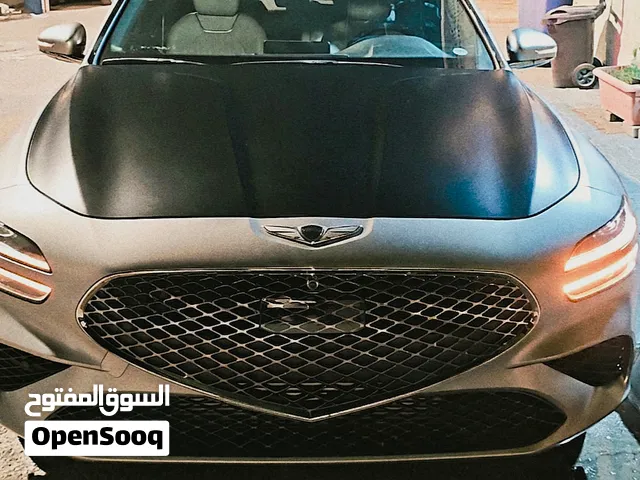 جينسس موديل24 محرك 6 لون سلفر مات للبيع او مراوس حسب الرغبة فول مواصفات اللاخير