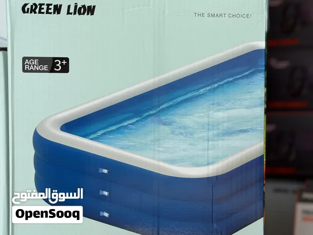 مسبح هوائي عملي وسهل الاستخدام في أي مكان من Green Lion