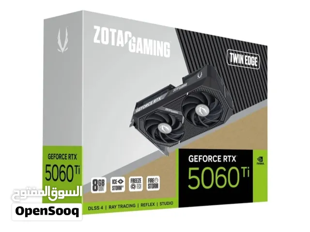 ZOTAC RTX 5060 TI 8GB TWIN EDGE GRAPHICS CARD
