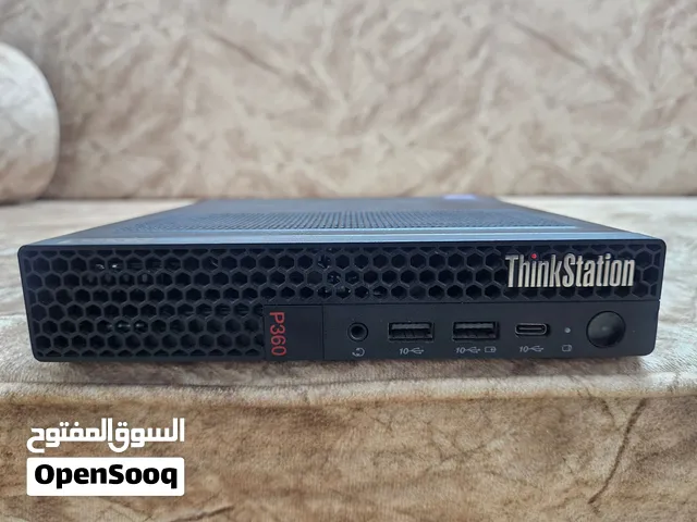Lenovo ThinkStation P360 Tiny Workstation جهاز كمبيوتر المصغر من لينوفو الاحترافي واخر  اصدار
