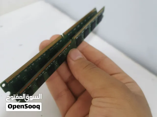 للبيع قطعة ذاكرة عشوائية رام كينجستون Kingston DDR2 بحجم 2GB وسرعة 800MHz وموديل KVR800D2N6/2G مخصصة
