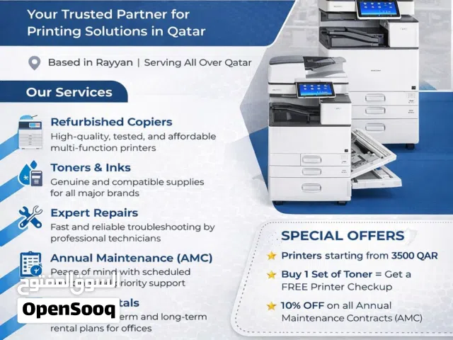 Copiers, Printers,  Photocopiers Sales and Service