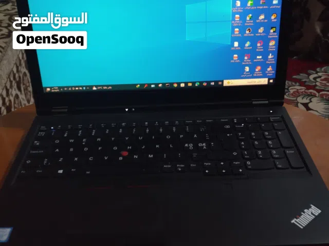لابتوب  لينوفو ثنك باد p53 كرت شاشه6خارجي 3000rtx الجيل التاسع كور سفن  رام 32 قوة القوة و ع ضمان