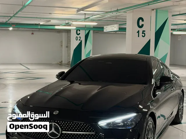 Mercedes Benz cle 200 coupe 2024 amg night package وراد و صيانة الوكالة طلب خاصspecial order