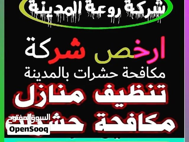شركة مكافحة الصراصير بالمدينة المنورة