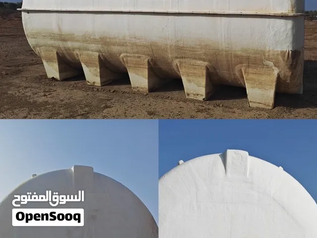 خزان فيبر 10 الاف جالون نظيف