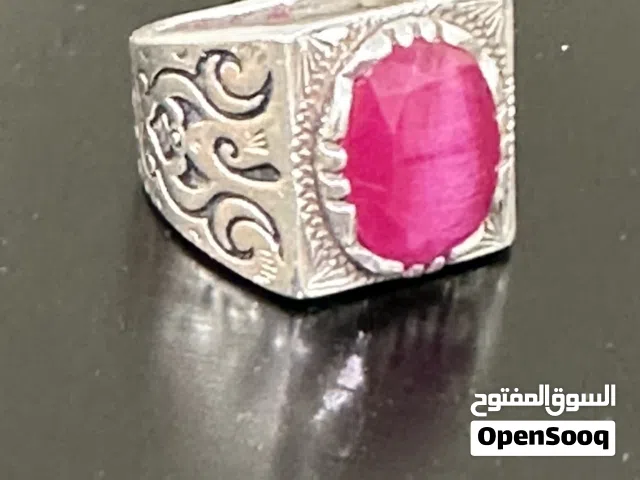 خاتم ياقوت Ruby ring