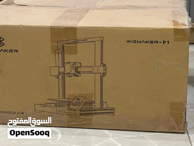 طابعة ثلاثية الأبعاد Wizmaker P1 جديدة ومختومة