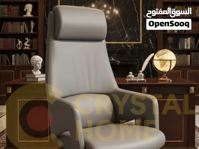 كرسي مدير جلد فخم                                   كرسي أنيق ومريح يناسب المكاتب والاستخدام الطويل
