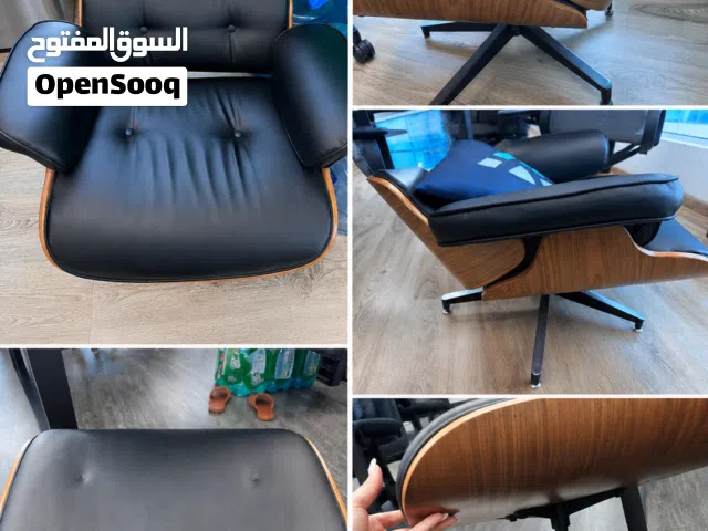 No brand, locally manufactured Lounge Chair with Ottoman