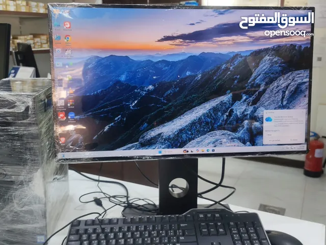 كمبيوتر كامل i7 مع شاشة حجم 24 بوصة HDMI