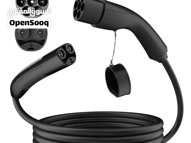 كيبل شحن Type 2 إلى NACS – للاستخدام في المولات والأماكن العامة