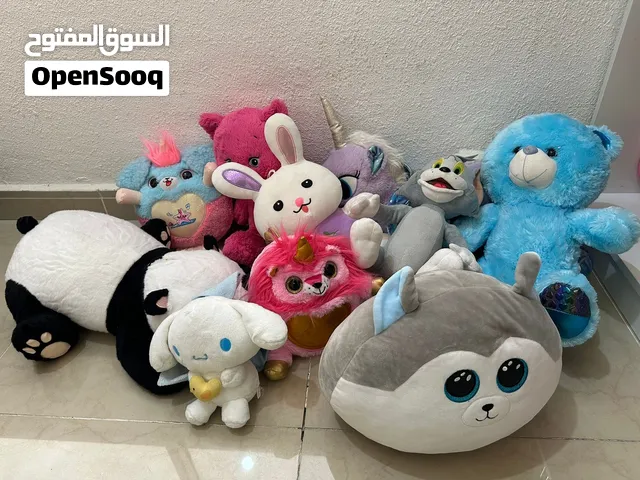 Collection of 10 Plush Soft Toys - Various Characters