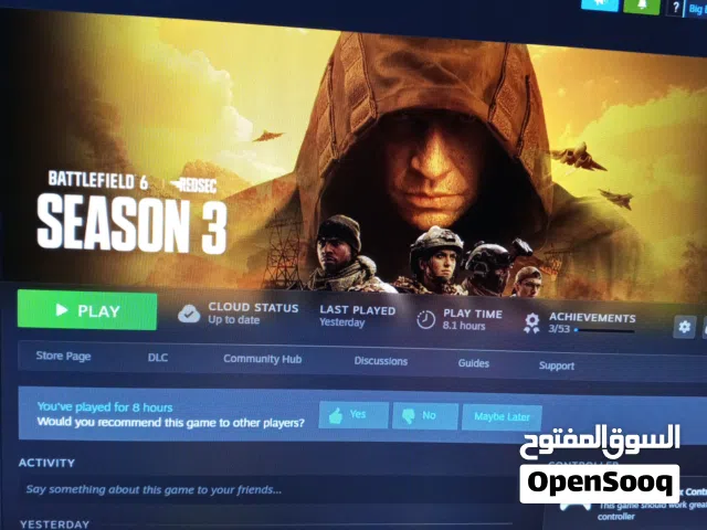 حساب ستيم اوكراني بتل فيلد 6