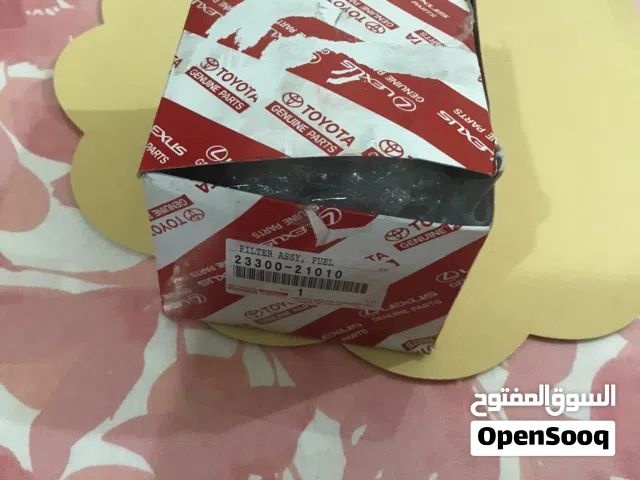 فلتر بترول لكزس، كورولا،أفالون (خليجي) 2000-2004 جديد غير مستعمل  fuel filter (new- genuine ) unused