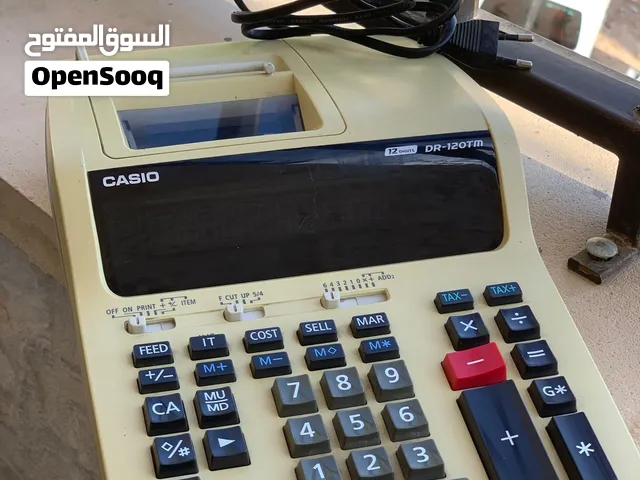 آلة حاسبة كاسيو CASIO DR-120TM مع طابعة –