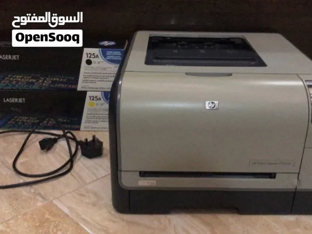 طابعة اتش بي ليزر ملونة (HP Laserjet CP1515n) بحالة ممتازة