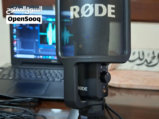 مايك RODE NT USB بكابل USB ومعه Pop filter مدمج