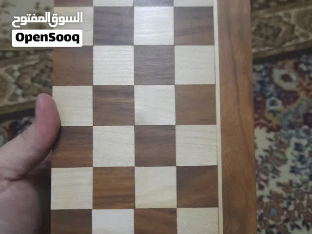 شطرنج خشب بسعر 7 دنانير