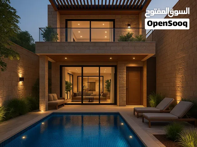 شاليه عظم للبيع باسرع وقت طابقين مع بركة مرخص بسعر حرق لقطة