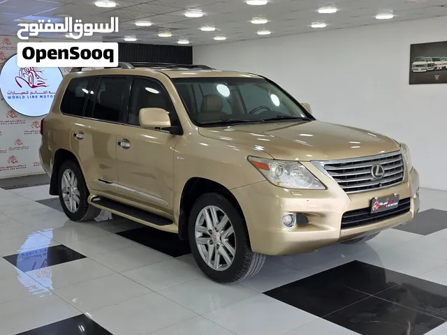 لكزس LX 570 موديل 2010 – مواصفات خليجية  سيارة فخمة وقوية بحالة نظيفة ومميزة  مواصفات خل