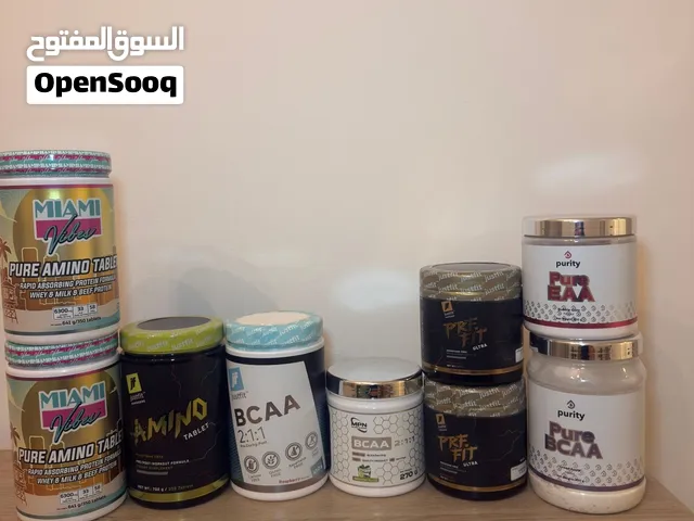 Amino acids tablet powder pre-workout bcaa eaa