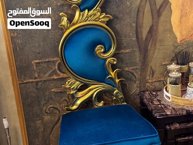 كراسي مصريه ذهبي للبيع