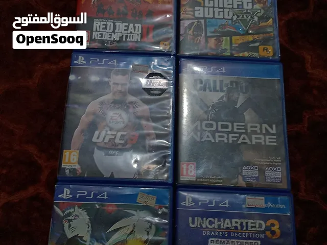 سيديات للبيع 6 سيديات اسدي الاول    RED Deed Redemption 2 GTA 5  اسيدي اثاني  اسيدي اثالث UFC 3 اسي