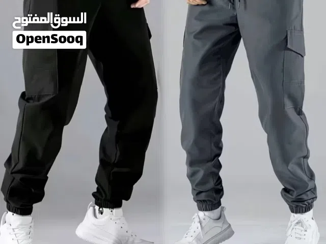 بنطلونين جداد اسود وزيتي للبيع