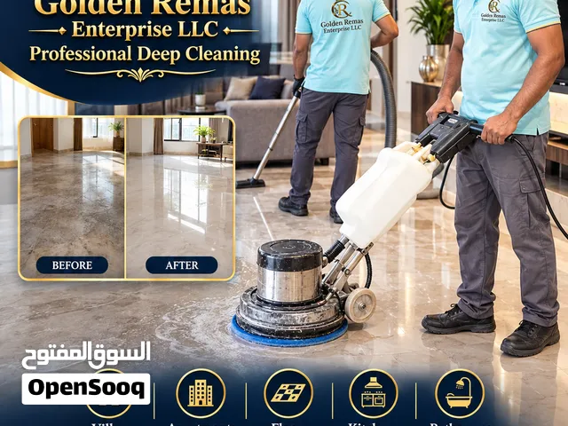 100% PROFESSIONAL DEEP CLEANING SERVICES خدمات التنظيف العميق للمباني