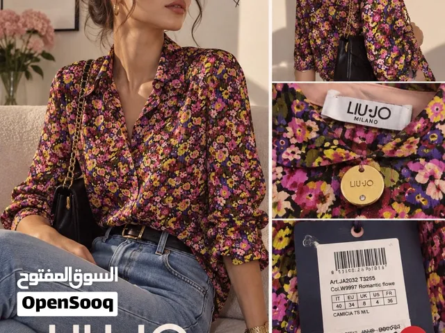 LIU JO Milano Floral Shirt - New With Tags - Size EU 34