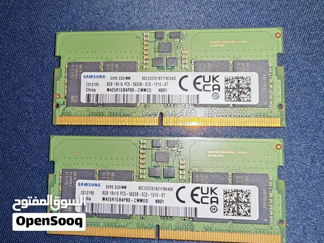 رام لابتوب 8*2 DDR5 5600