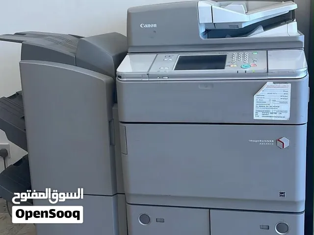 للبيع طابعات كانون عدد 2 بحالة ممتازة أبيض وأسود