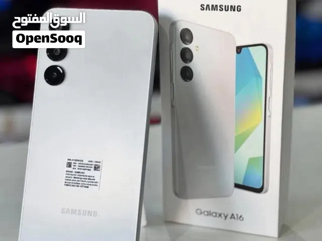 جالاكسي A16 جديد بالكرتونة 256 جيجا 16 رام متوفر توصيل وهدايا