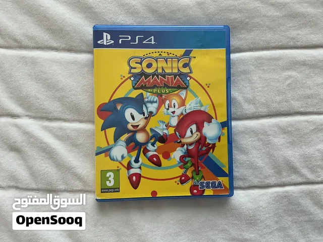 Sonic Mania Plus video game - PlayStation 4- made by Sega